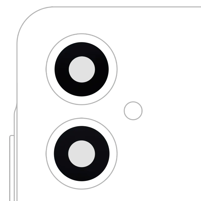 Sklíčko zadní kamery (jen sklo) s lepením pro Samsung Galaxy A06 5G (A066 / 2025)
