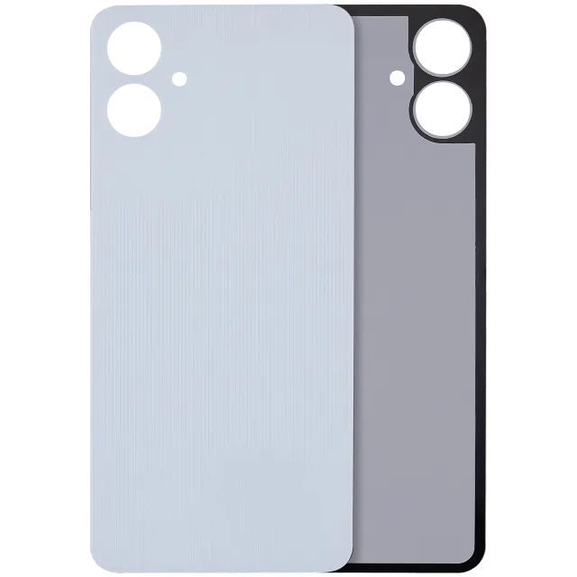 Zadní kryt se sklíčkem kamery pro Samsung Galaxy A06 4G (A065 / 2024) (bez loga) (Aftermarket Plus) (bílá)