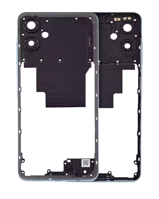 Střední rám (housing) pro Samsung Galaxy A06 (A065 / 2024) (zelená)