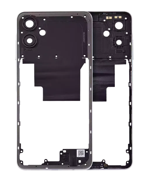Střední rám (housing) pro Samsung Galaxy A06 (A065 / 2024) (bílá)