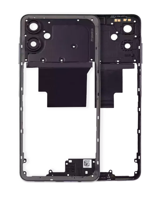 Střední rám (housing) pro Samsung Galaxy A06 (A065 / 2024) (modrá)