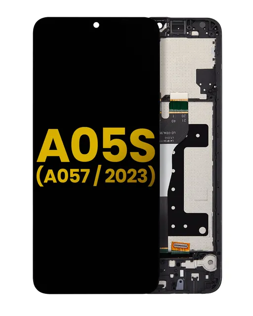 LCD displej s rámečkem pro Samsung Galaxy A05s (A057 / 2023) (repasovaný) (všechny barvy)