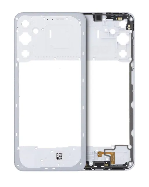 Střední rám (housing) pro Samsung Galaxy A05S (A057 / 2023) (stříbrná)