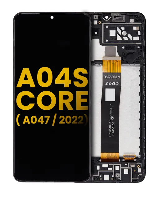 LCD displej s rámečkem pro Samsung Galaxy A04S (A047 / 2022) (repasovaný) (všechny barvy)