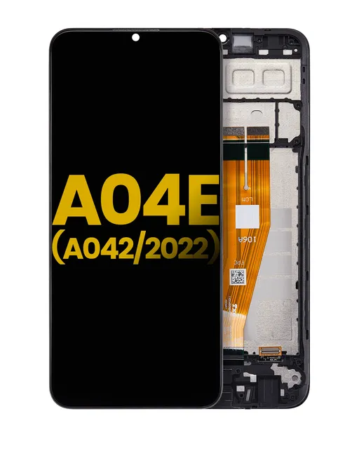 LCD displej s rámečkem pro Samsung Galaxy A04E (A042 / 2022) (repasovaný) (všechny barvy)