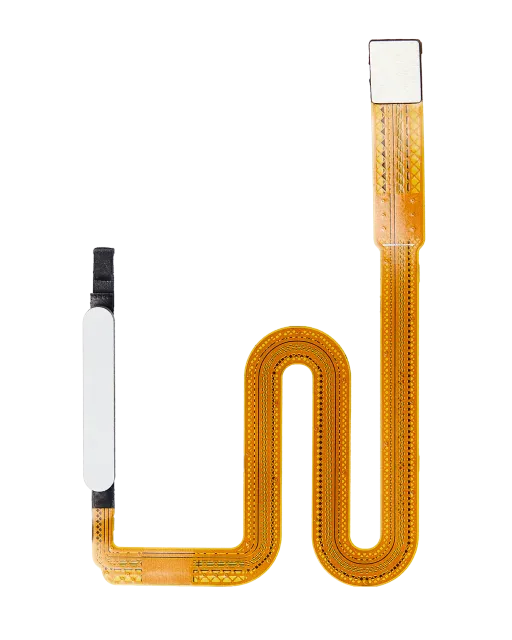 Otisků prstů čtečka s flex kabelem pro Samsung Galaxy A03S (A037F / 2021) (bílá)