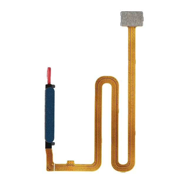 Otisků prstů čtečka s flex kabelem pro Samsung Galaxy A03S (A037U / 2021) (modrá)