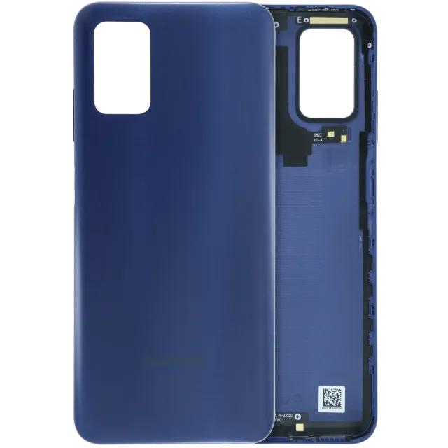 Zadní kryt pro Samsung Galaxy A03s (A037 / 2021) (Service Pack) (modrá)