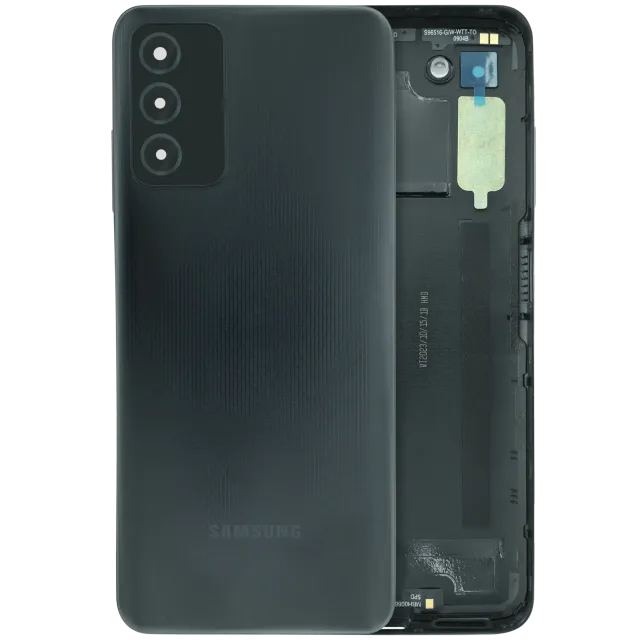 Zadní sklo pro Samsung Galaxy A03S (A037U / 2021) (Service Pack) (černá)
