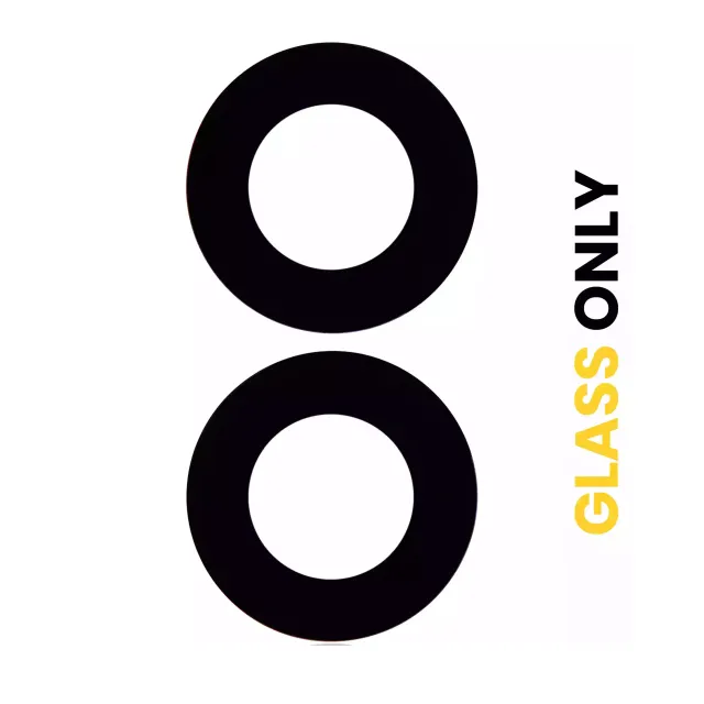 Sklíčko zadní kamery (jen sklo) s lepením pro Samsung Galaxy A03 (A035 / 2021) (sada 2 ks)
