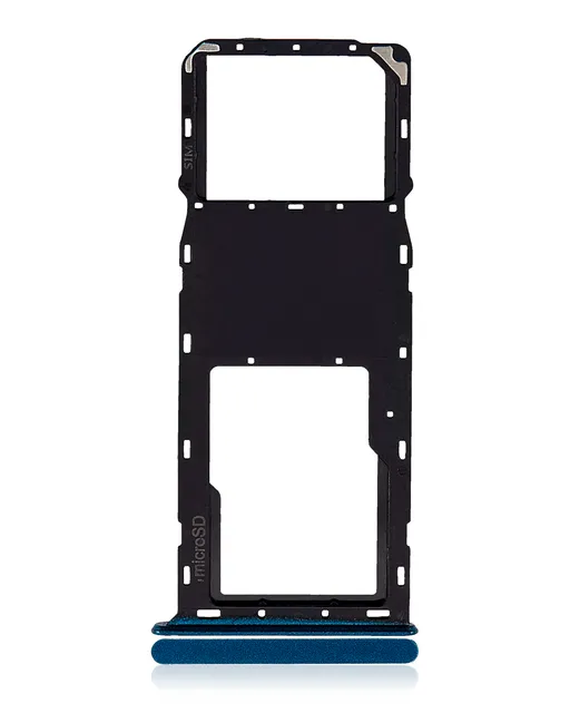 SIM šuplík (jedna SIM) pro Samsung Galaxy A03S (A037U / 2021) (modrá)
