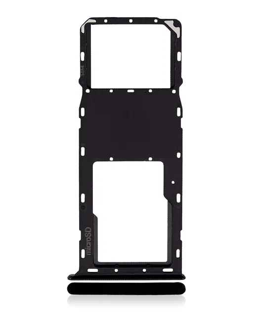 SIM šuplík (jedna SIM) pro Samsung Galaxy A03S (A037U / 2021) (černá)