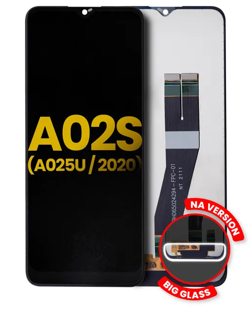 LCD displej bez rámečku pro Samsung Galaxy A02S (A025U / 2020) (US verze) (repasovaný) (všechny barvy)