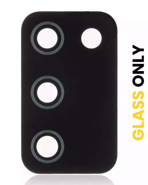 Sklíčko zadní kamery (jen sklo) s lepením pro Samsung Galaxy A02s (A025F / A025M / 2020)
