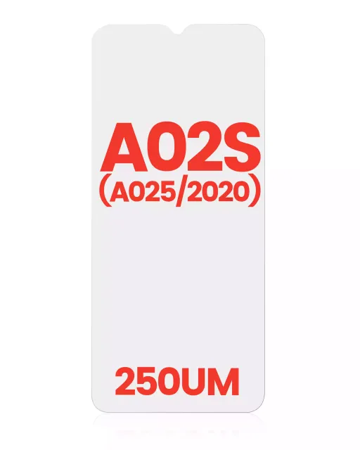 OCA lepicí vrstva pro Samsung Galaxy A02S (A025 / 2020) (balení 10 ks) (250um)
