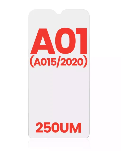 OCA lepicí vrstva pro Samsung Galaxy A01 (A015 / 2020) (balení 10 ks) (250um)