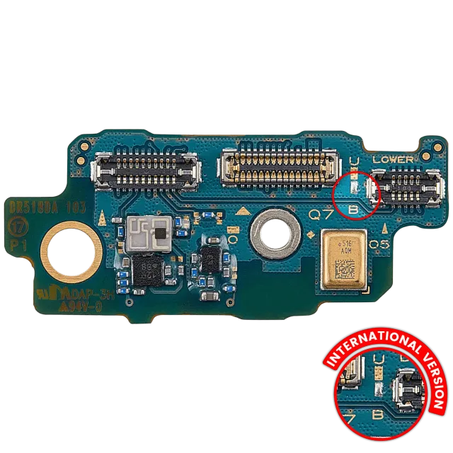 Deska mikrofon PCB pro Samsung Galaxy Z Fold 7 (F966B) (mezinárodní verze)