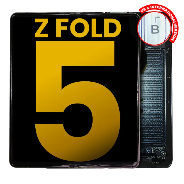 Vnitřní OLED s rámečkem pro Samsung Galaxy Z Fold 5 5G (US & International) (repasovaný) (Icy Blue)