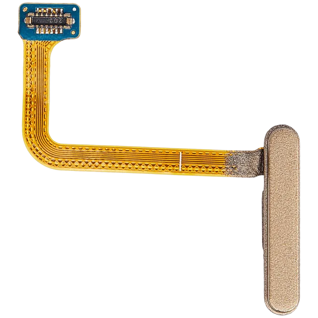 Otisků prstů čtečka s flex kabelem pro Samsung Galaxy Z Fold 5 5G (F946) (zlatá)