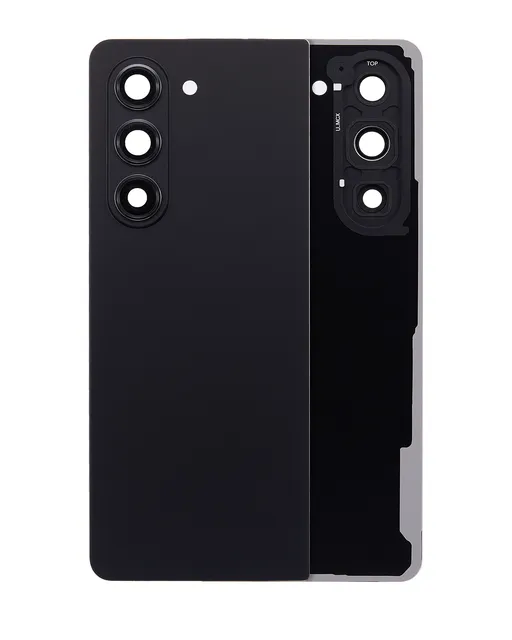 Zadní sklo se sklíčkem kamery pro Samsung Galaxy Z Fold 5 (Service Pack) (černá)