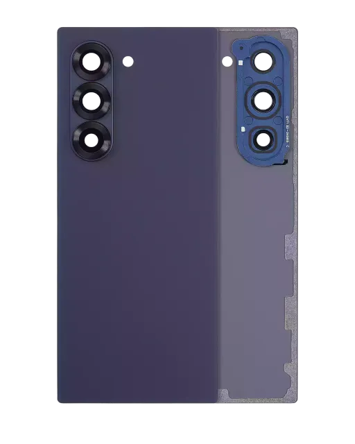 Zadní sklo se sklíčkem kamery pro Samsung Galaxy Z Fold 6 5G (Aftermarket Plus) (Navy)