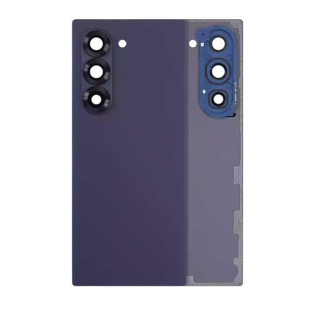 Zadní sklo se sklíčkem kamery pro Samsung Galaxy Z Fold 6 5G (Service Pack) (Navy)