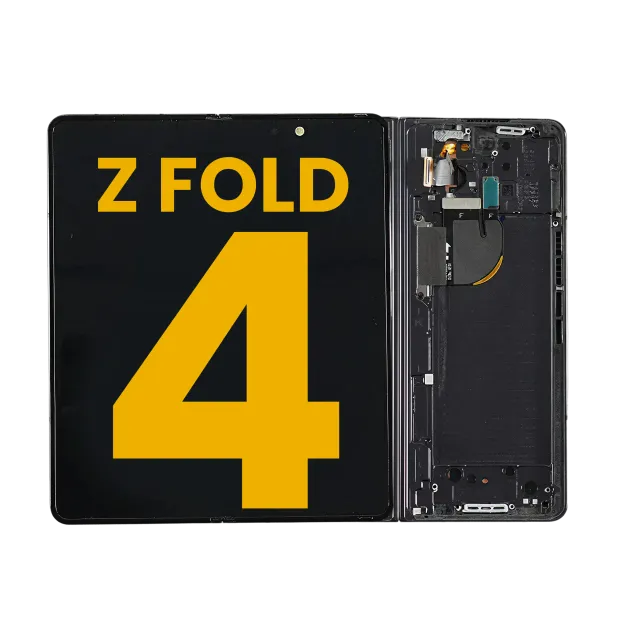 Vnitřní OLED s rámečkem pro Samsung Galaxy Z Fold 4 5G (US & International) (repasovaný) (Graygreen)