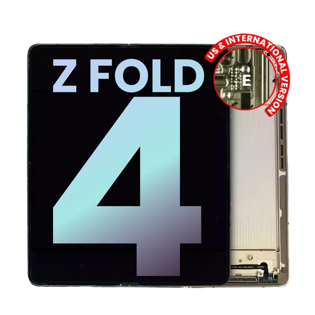 Vnitřní OLED s rámečkem pro Samsung Galaxy Z Fold 4 5G (US & International) (Service Pack) (Beige)