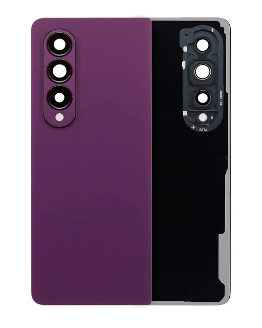 Zadní sklo se sklíčkem kamery pro Samsung Galaxy Z Fold 4 (Service Pack) (Burgundy)