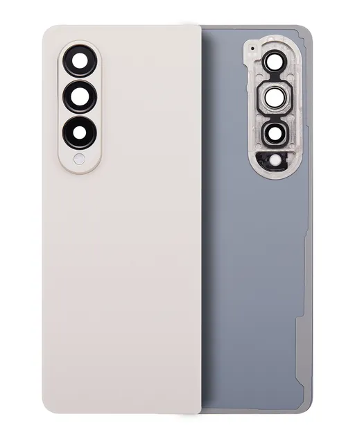 Zadní sklo se sklíčkem kamery pro Samsung Galaxy Z Fold 4 (F936) (Beige)