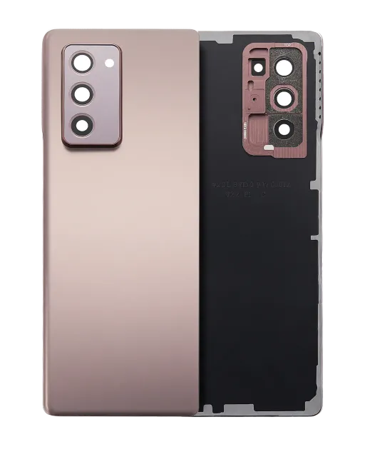 Zadní sklo se sklíčkem kamery pro Samsung Galaxy Z Fold 2 5G (Service Pack) (Mystic Bronze)
