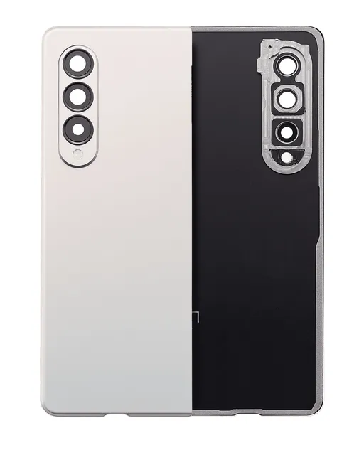 Zadní sklo se sklíčkem kamery pro Samsung Galaxy Z Fold 3 5G (Premium) (Phantom Silver)