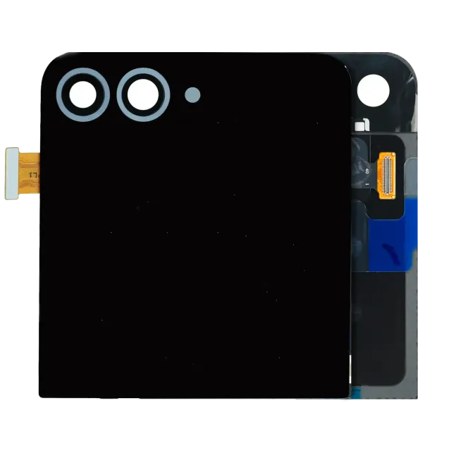 Vnější OLED pro Samsung Galaxy Z Flip 6 5G (US & International) (originál z vyřazeného zařízení, stav B/C) (modrá)