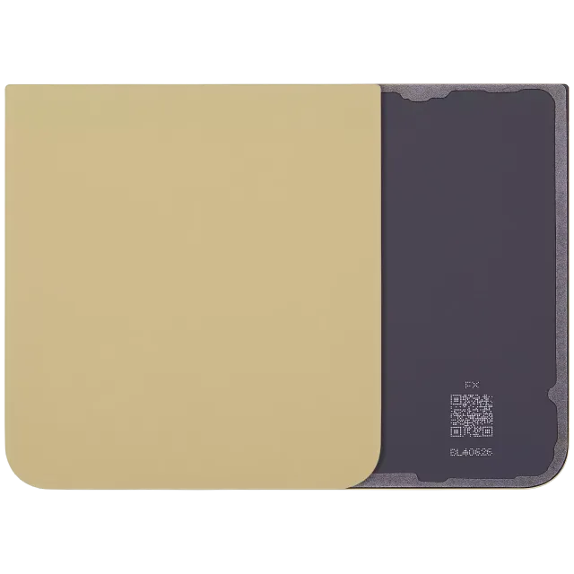 Zadní sklo pro Samsung Galaxy Z Flip 6 5G (Aftermarket Plus) (žlutá)