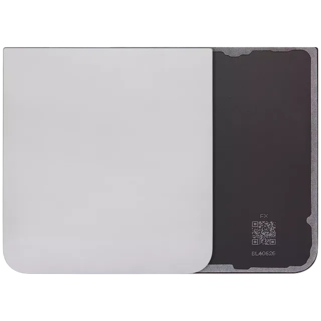 Zadní sklo pro Samsung Galaxy Z Flip 6 5G (Aftermarket Plus) (Silver Shadow)