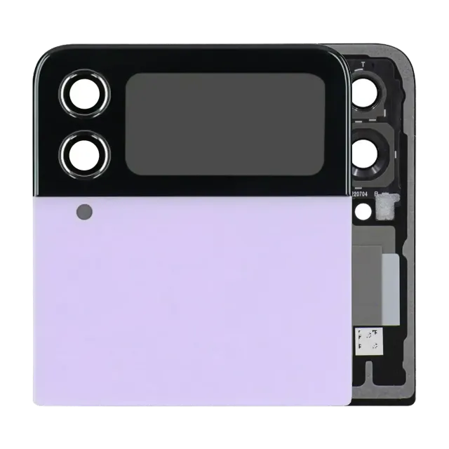 Vnější OLED pro Samsung Galaxy Z Flip 4 5G (originál z vyřazeného zařízení, stav B/C) (Bora Purple)