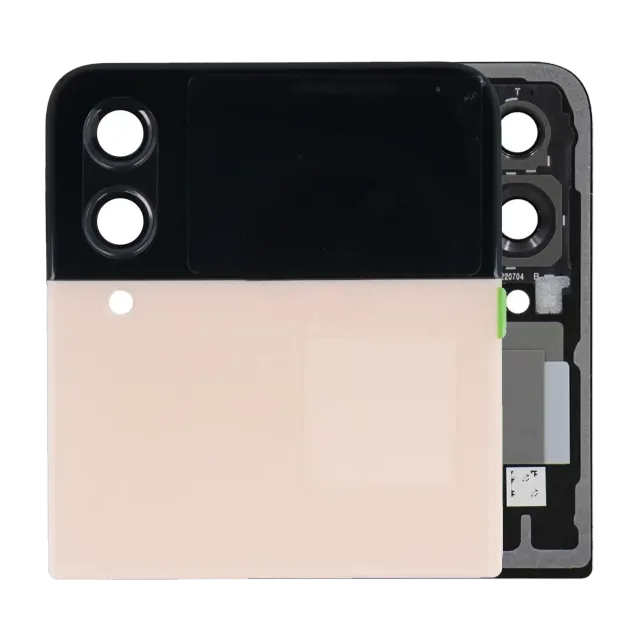 Vnější OLED pro Samsung Galaxy Z Flip 4 5G (originál z vyřazeného zařízení, stav B/C) (Pink Gold)