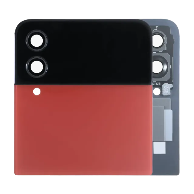 Vnější OLED pro Samsung Galaxy Z Flip 4 5G (originál z vyřazeného zařízení, stav A) (červená)