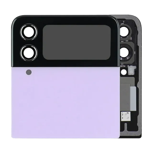 Vnější OLED pro Samsung Galaxy Z Flip 4 5G (originál z vyřazeného zařízení, stav A) (Bora Purple)