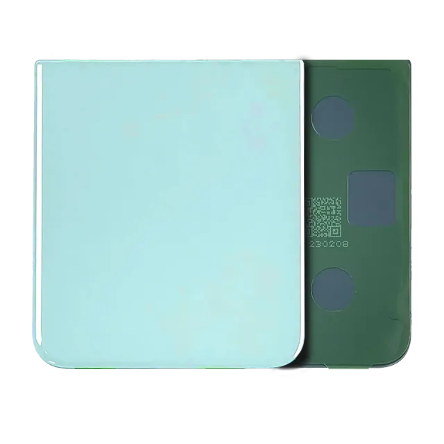 Spodní zadní kryt sklo pro Samsung Galaxy Z Flip 5 (Service Pack) (modrá)