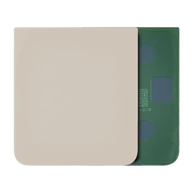 Spodní zadní kryt sklo pro Samsung Galaxy Z Flip 5 (Service Pack) (Cream)