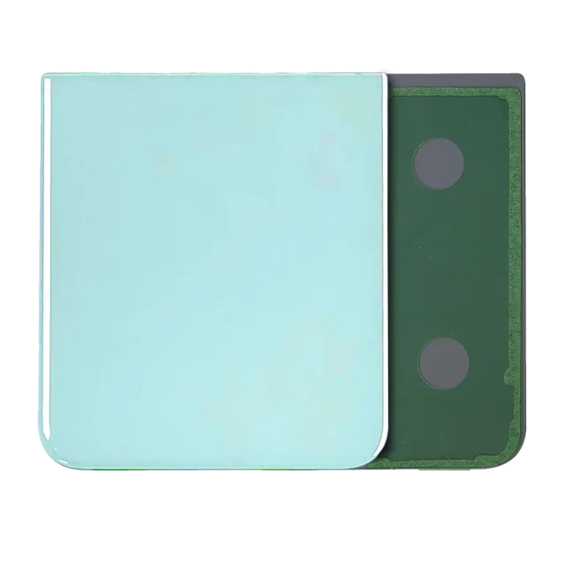Spodní zadní kryt sklo pro Samsung Galaxy Z Flip 5 (Service Pack) (Mint)
