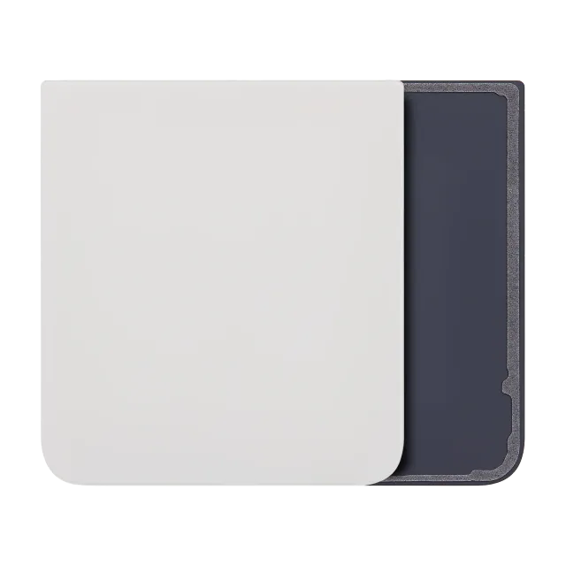 Spodní zadní kryt sklo pro Samsung Galaxy Z Flip 5 5G (F731) (Cream)