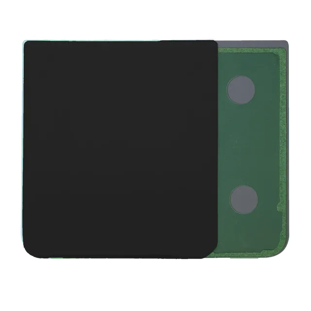Spodní zadní kryt sklo pro Samsung Galaxy Z Flip 4 (Service Pack) (grafitová)