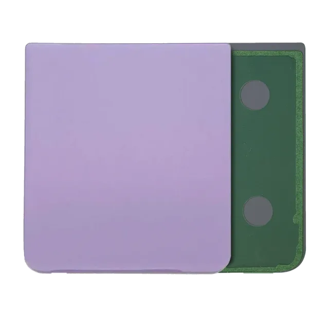 Spodní zadní kryt sklo pro Samsung Galaxy Z Flip 4 (Service Pack) (Bora Purple)