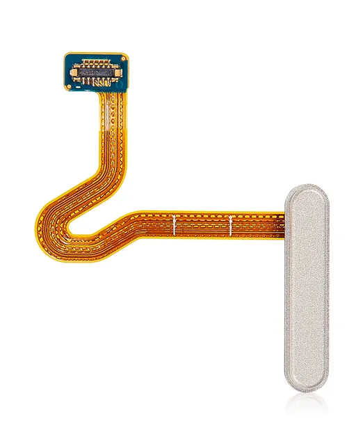 Otisků prstů čtečka s flex kabelem pro Samsung Galaxy Z Flip 3 5G (F711) (bílá)