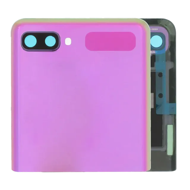 Vnější OLED s rámečkem pro Samsung Galaxy Z Flip 4G (F700) / Z Flip 5G (F707) (Service Pack) (Mirror Purple)
