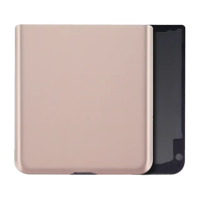Spodní zadní kryt sklo pro Samsung Galaxy Z Flip 5G (F707) (Service Pack) (Mystic Bronze)