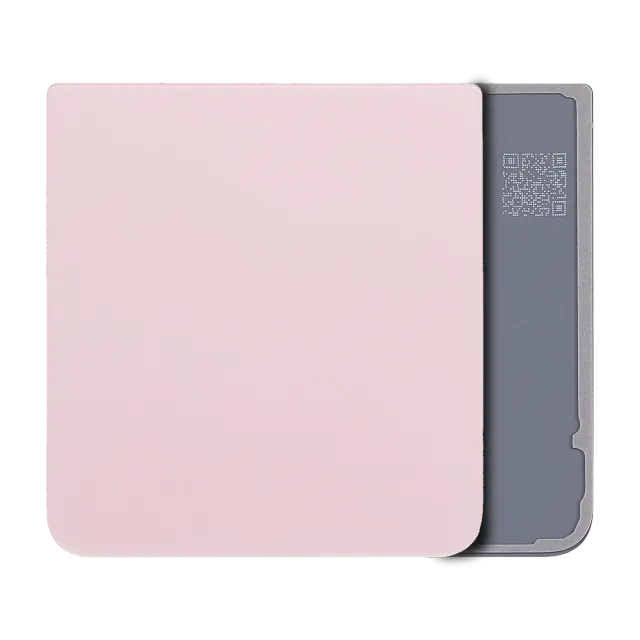 Spodní zadní kryt sklo pro Samsung Galaxy Z Flip 3 5G (Service Pack) (růžová)