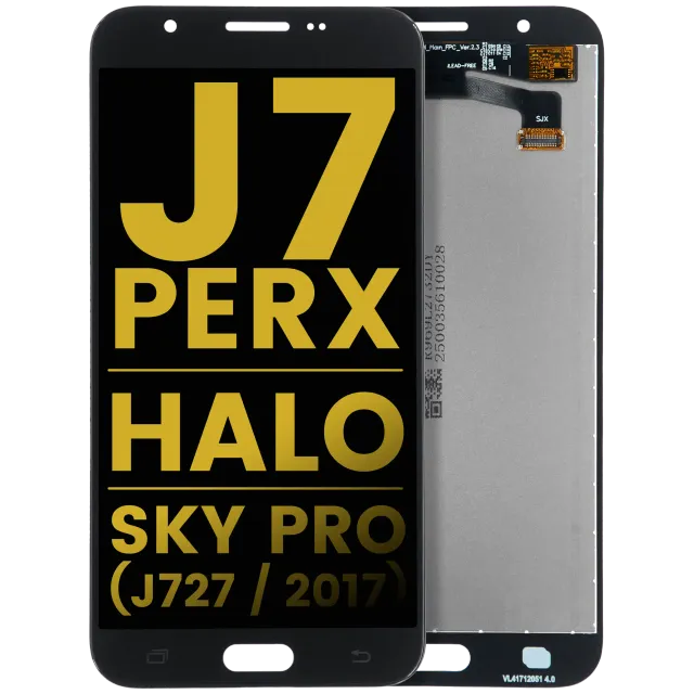 LCD displej bez rámečku pro Samsung Galaxy J7 Perx / Halo / Sky Pro (J727 / 2017) (repasovaný) (černá)